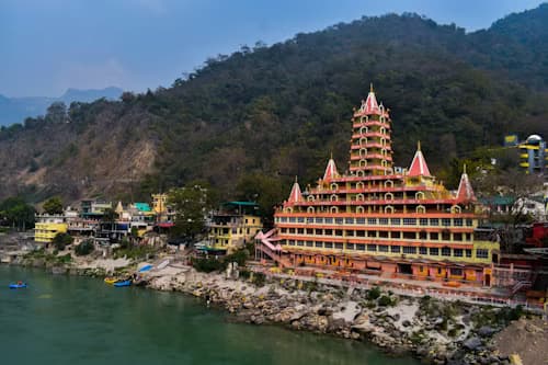 Rishikesh Ganga river bridge